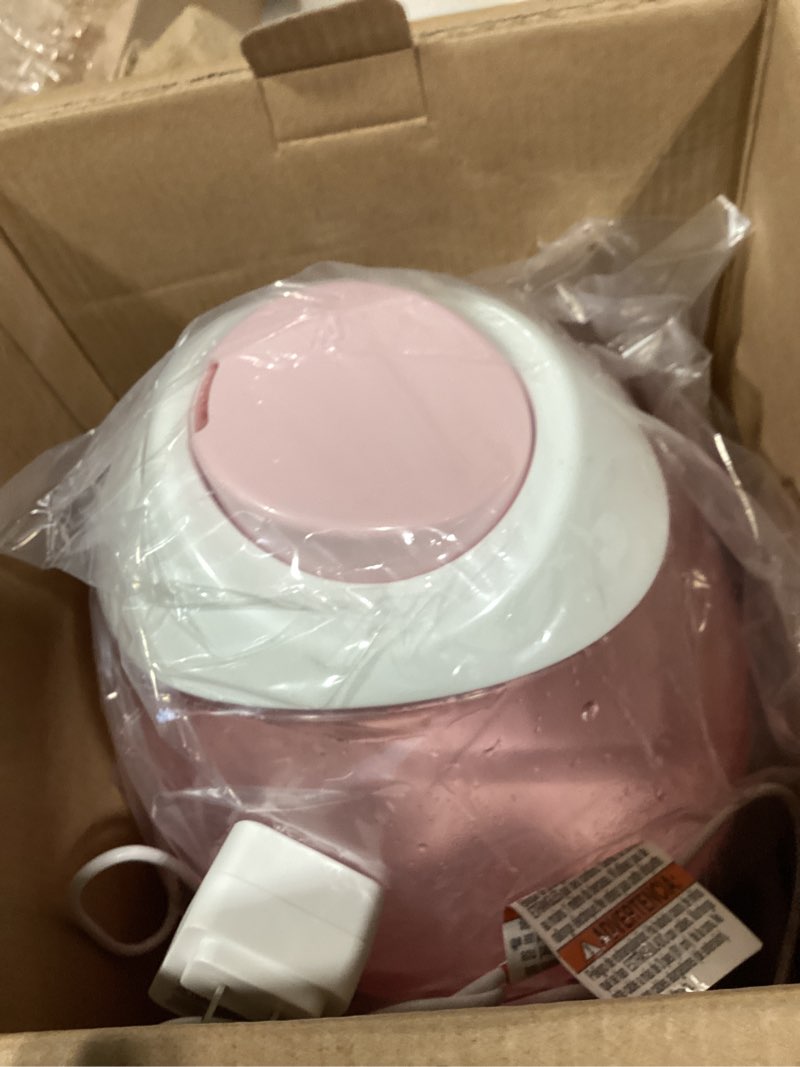 Condition photo showing As Is for safety 1st filter free cool mist humidifier, pink, pink