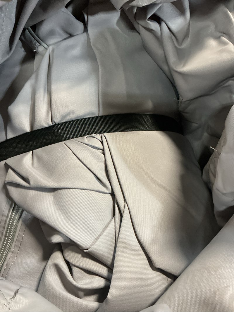 Condition photo showing New/Like New for goldline truck camper cover - waterproof, marine grade, breathable, uv protection - travel trailer rv cover - tan - gray