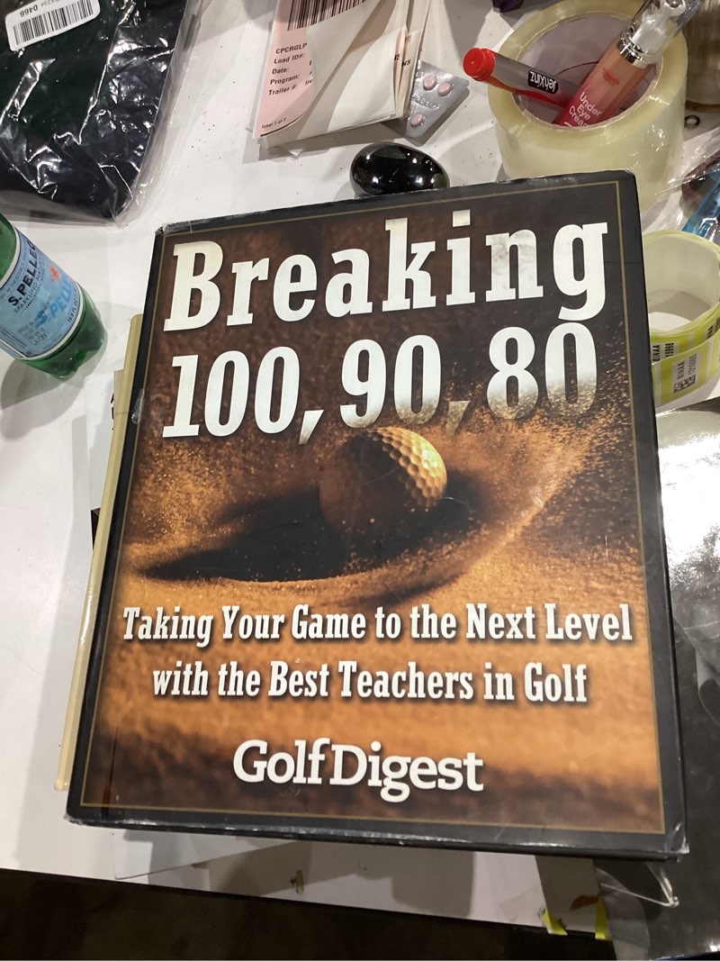 Condition photo showing Good Condition for Breaking 100, 90, 80: Taking Your Game to the Next Level with the Best Teachers in Golf