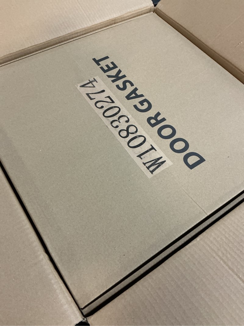Condition photo showing Good Condition for 2PCS W10830274 Refrigerator French Door Gasket Compatible with whirlpool maytag kitchen aid jenn, Replace W10294127, W10443273, AP6027236, PD00039746 Refrigerator Door Seal, 32.09" x 16.93"
