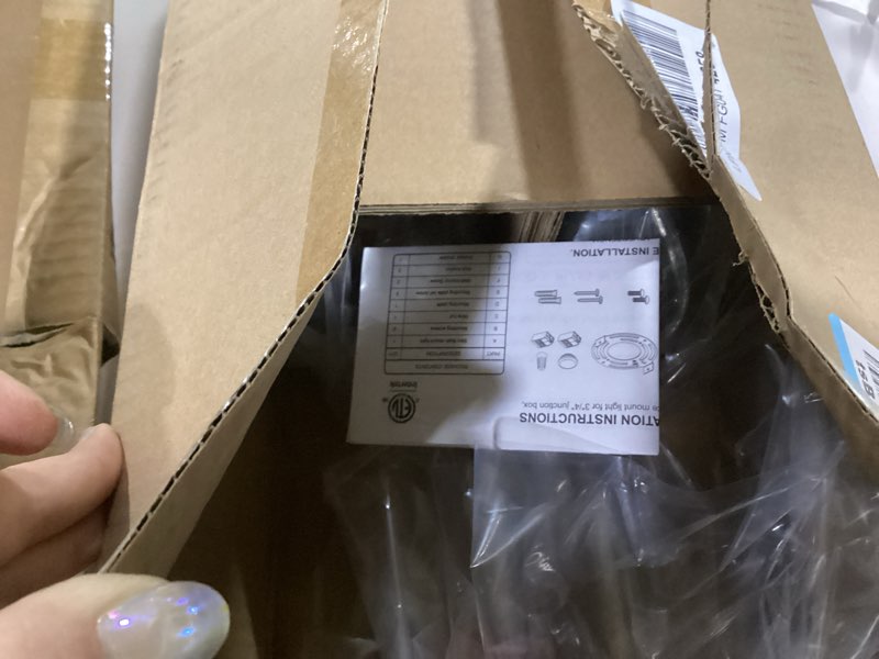 Condition photo showing Good Condition for ZAGO Plug in or Hardwired Linear Wall Sconce: 24 Inch LED Indoor Modern Linear Wall Lights Set of Two with On/Off Switch, 5CCT Switchable, Brushed Nickel, Dimmable for Living Room, Bedroom, Hallway