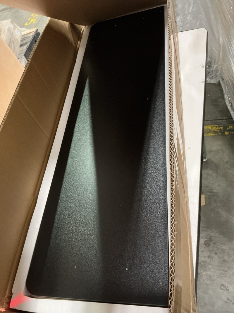 Condition photo showing Good Condition for tiqlab height adjustable electric standing desk, 40 x 24 inch, sit stand up desk, splice board, computer home office desk, black top 40*24 inch black