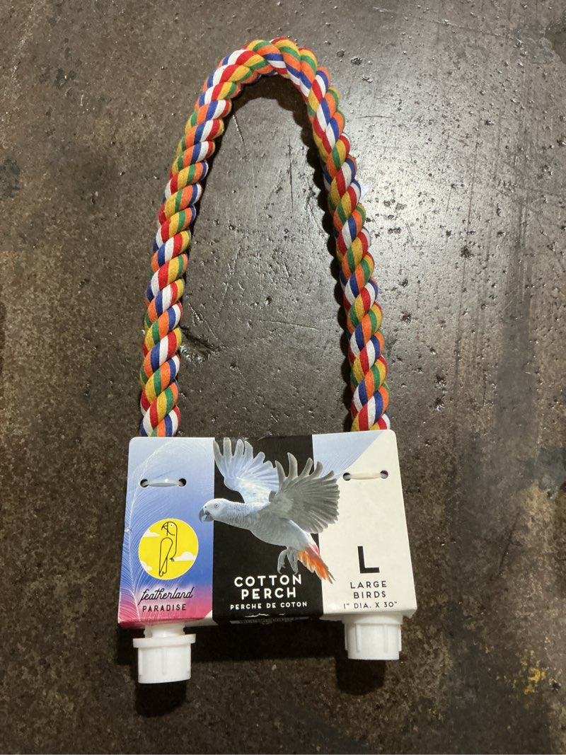 Condition photo showing Good Condition for Featherland Paradise Cotton Perch 1" diameter