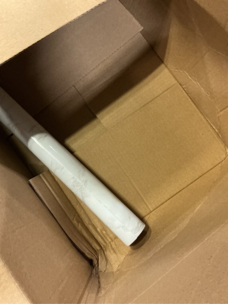 Condition photo showing item condition for practicalWs White/Grey Marble Contact Paper 17.7" x 196.8", Marble Wallpaper Peel and Stick with Tools, Self Adhesive Vinyl Film Contact Paper for Countertops 17.7" x 196.8" Gray/White-tool