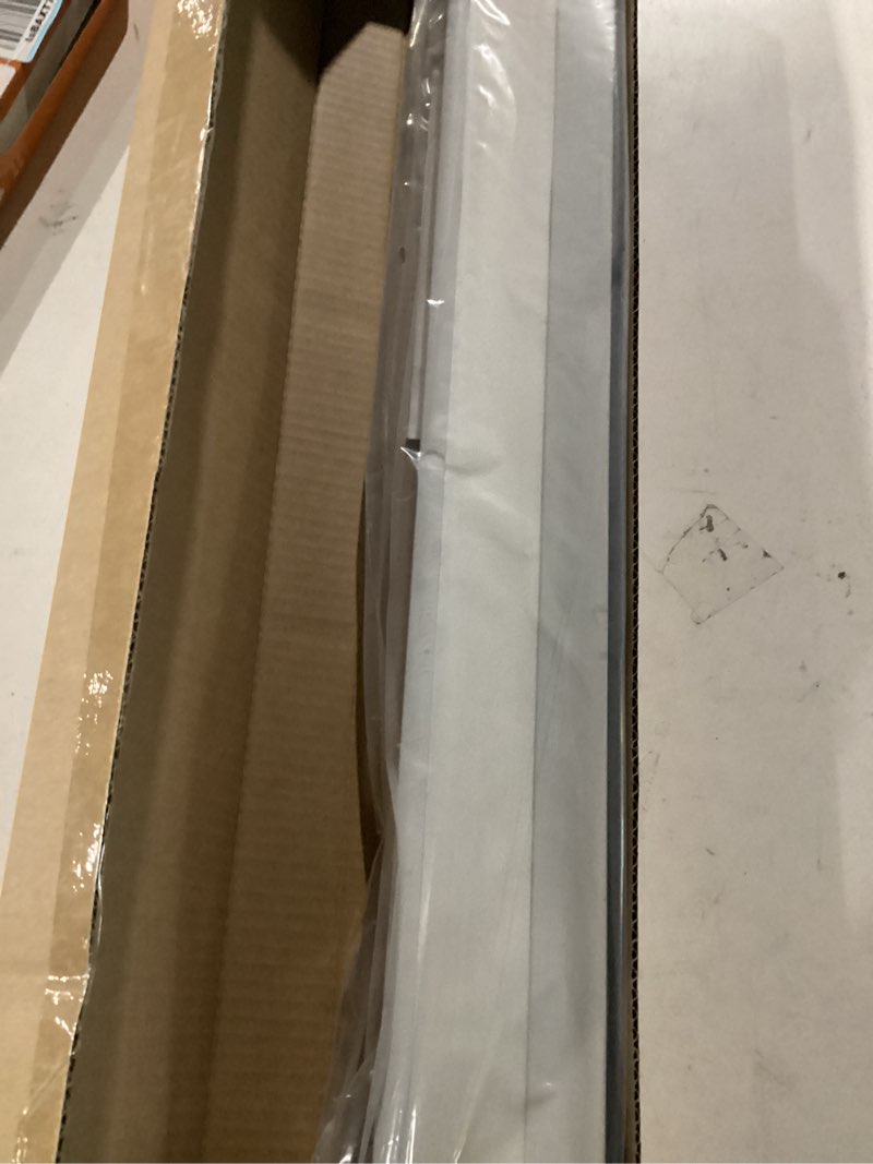 Condition photo showing New/Like New for LazBlinds Cordless Cellular Shades for French Doors, No Drill French Door Blinds for Privacy, Light Filtering Honeycomb Shades for Front Door Patio Sliding Glass Door, 1 Pack, 24" W x 78" H, White White-light Filtering 24"W x 78"H