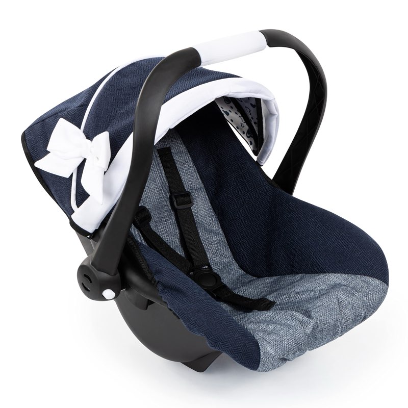 Bayer Design 67981AA Classic Blue Doll Car Seat, Taglia unica