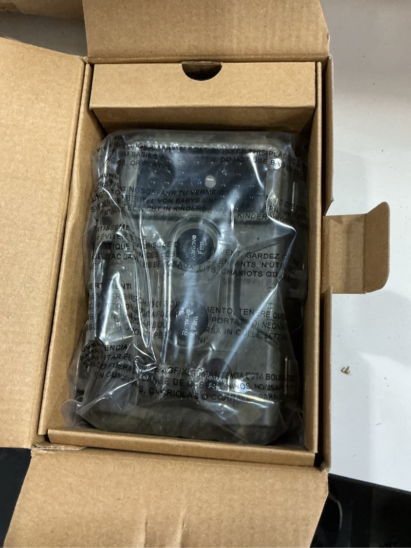 Condition photo showing New/Like New for gardepro a3s trail camera (non-cellular, non-wifi), enhanced low-light performance, 64mp photo & 1296p hd video, 0.1s trigger, 100ft no-glow night vision, motion activated wildlife camera a3s 64mp camo