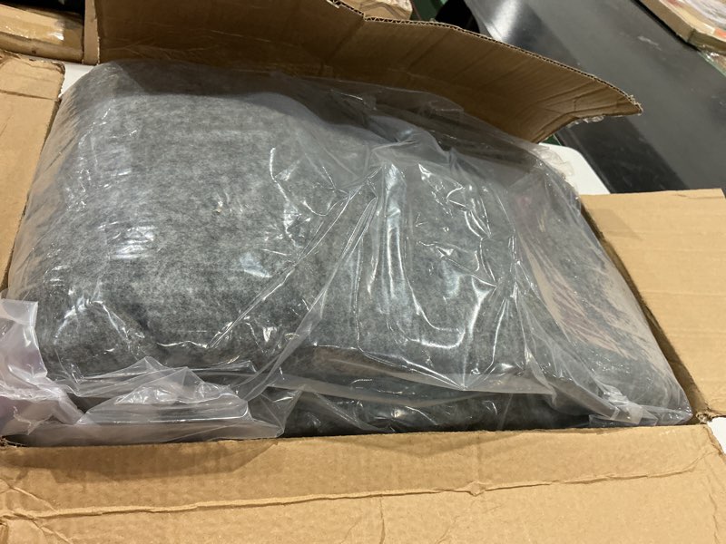 Condition photo showing Good Condition for extra large area rug cushioned pad, 5x7 ft 1/2â€�thick felt pad for hardwood floors, keeps rug in place soft