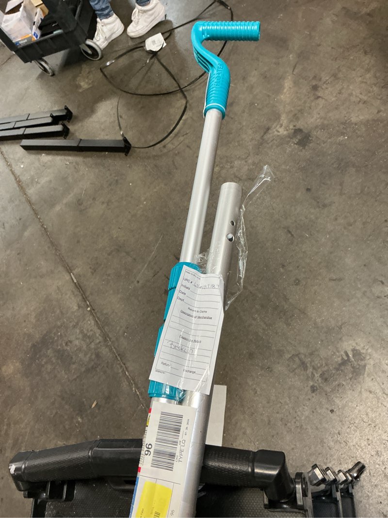 Condition photo showing As Is for bluescape telescopic pole with easy-pull handle