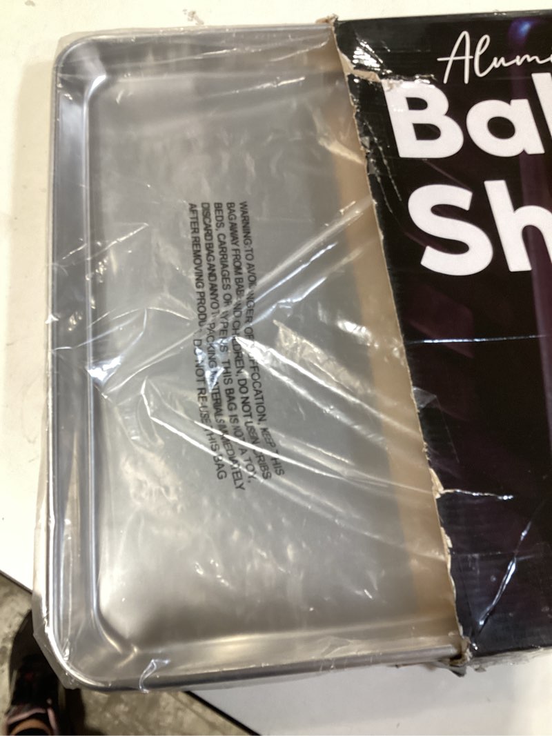 Eatex Aluminum Baking Sheet Set, 2 Pack Cookie Sheet Set, 21” x 15” Large Baking Pan Set, Cookie She