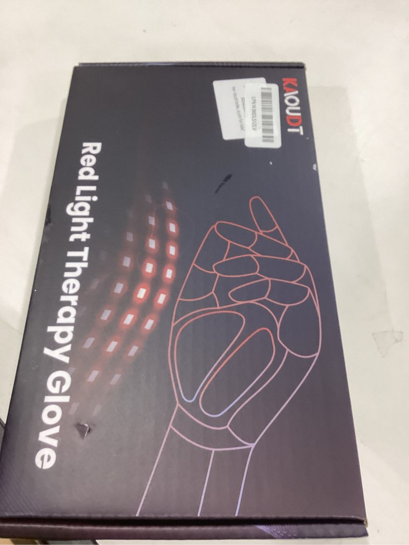 Condition photo showing Good Condition for red light therapy glove