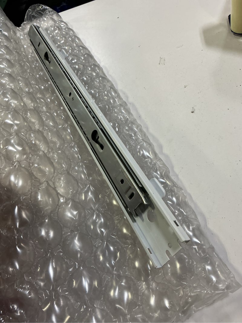 Condition photo showing As Is for GENUINE Frigidaire 5304491063 Refrigerator Freezer Drawer Slide Rail Set Original Equipment (OEM) Part