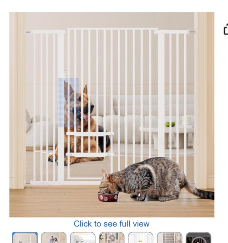 Asorted indoor gates baby and pet 2 piece 