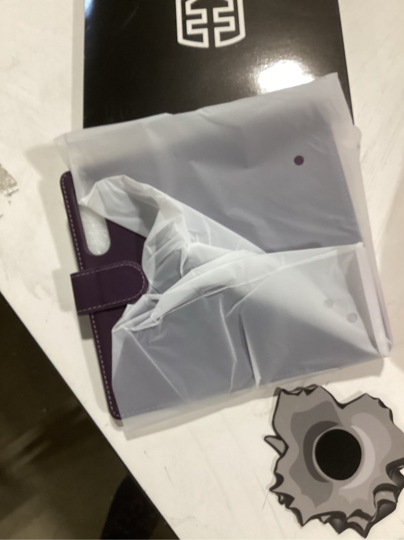 wallet case for samsung galaxy s24, rfid blocking credit card holder, pu leather folio flip kickstand protective shockproof cover for s24 (purple, for s24-6.2") for s24 - 6.2" purple