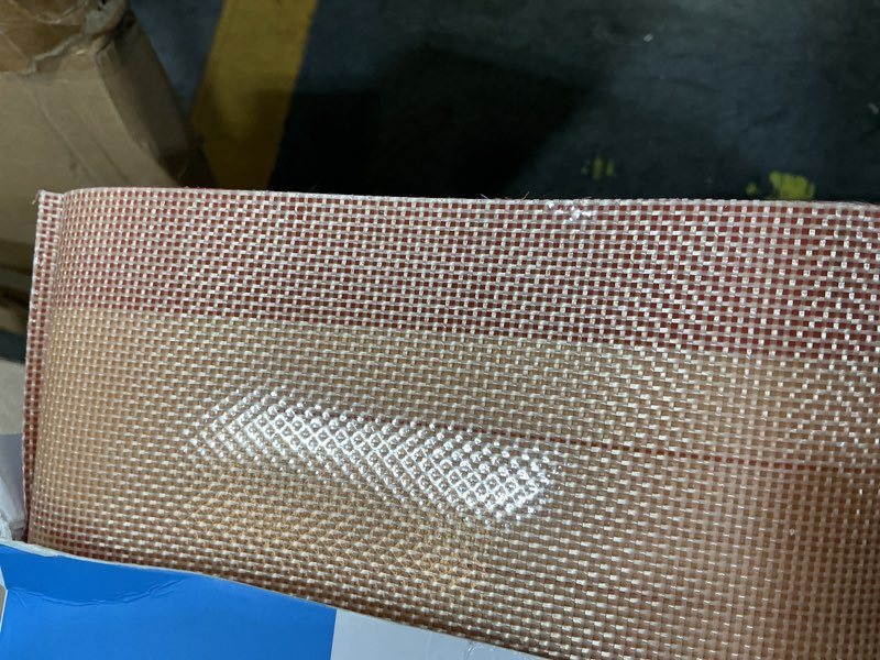 Condition photo showing Good Condition for non-slip silicone pastry mat extra large with measurements 36''by 24'' for baking mat, counter/dough rolling/oven liner/fondant/pie crust?red? 36"l x 24"w