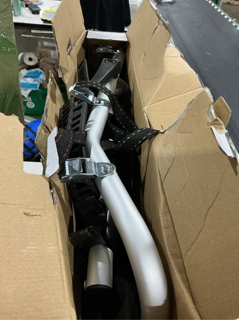 Condition photo showing Good Condition for ozark trail 3-bicycle trunk bike rack, aluminum rack carrier up to 99lbs, fit for sedans, hatchbacks