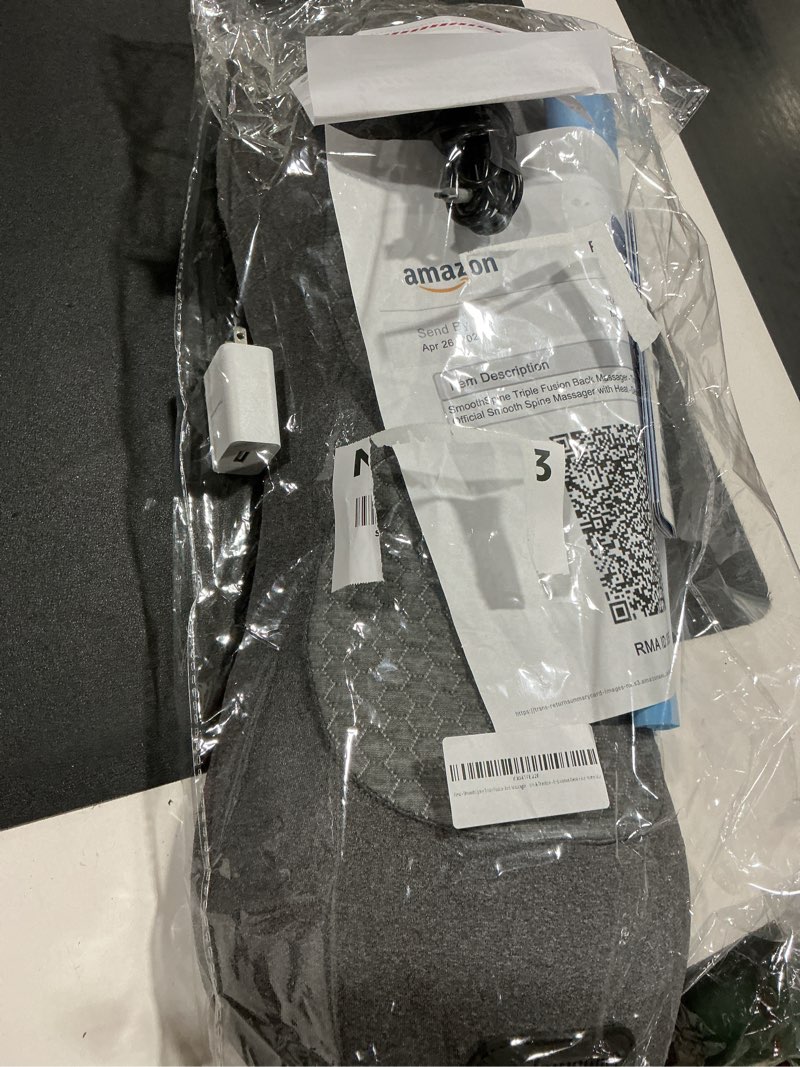 Condition photo showing Good Condition for smoothspine triple fusion back massager - the official smooth spine massager with heat - design to support lower back comfort, relaxation device for home use (triple fusion back massager)