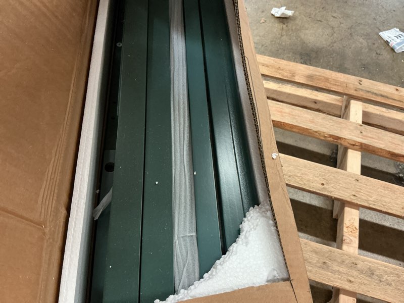 Condition photo showing Good Condition for 46" retro console table, entryway table, sideboard buffet cabinet behind couch with storage 2 drawers and rattan doors, sofa table for entryway, living room, foyer, hallway retro green