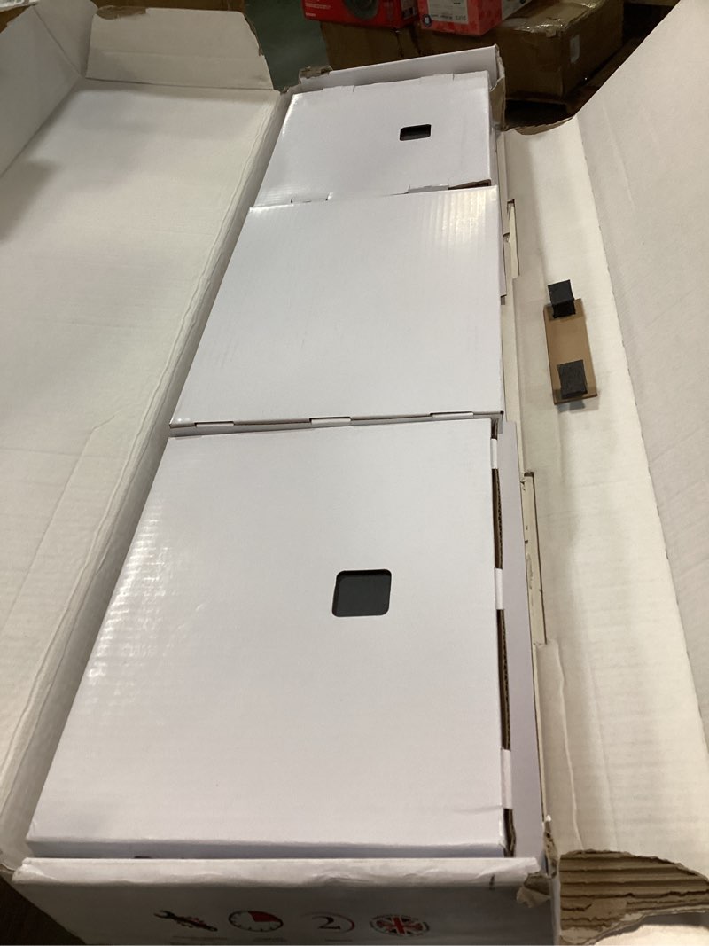 Condition photo showing New/Like New for Sound Bass ERA300 Floor Stand, Premium Metal Design, Twin Pack (2pcs), Black, Compatible with Sonos ERA 300 Speaker, Accessories Included, Cable Management, Designed in The UK, Double, Pair