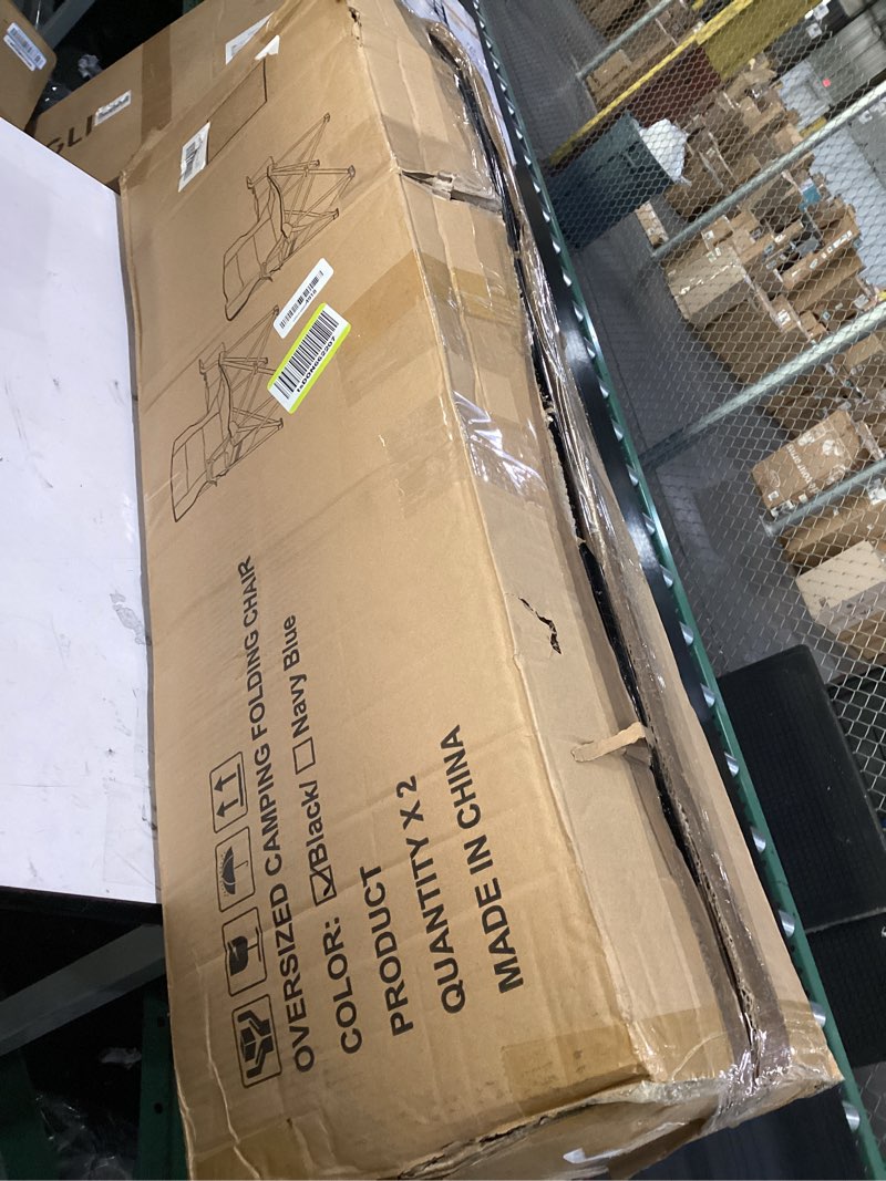 Condition photo showing Good Condition for oversized camping folding chair