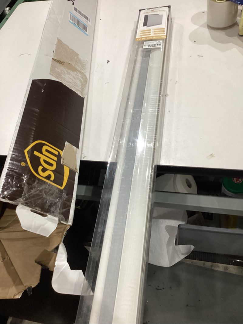 Condition photo showing Good Condition for cellular shades cordless blackout blinds honeycomb window shades for bedroom, blinds for window and door, home and office, white, 34" w x 64" h sunfree white(blackout) 34"w x 64"h