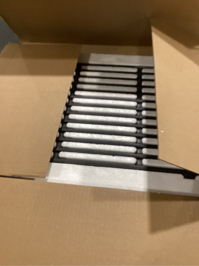 Condition photo showing Good Condition for QuliMetal 19.5" Grill Grates for Weber Genesis 300 Series, Genesis E310 E320 E330 S310 S320 S330, Replacement Parts for Weber 7524,7528, Cast Iron Grill Grates Matte Cast Iron Fits Genesis 300 With Front Knobs