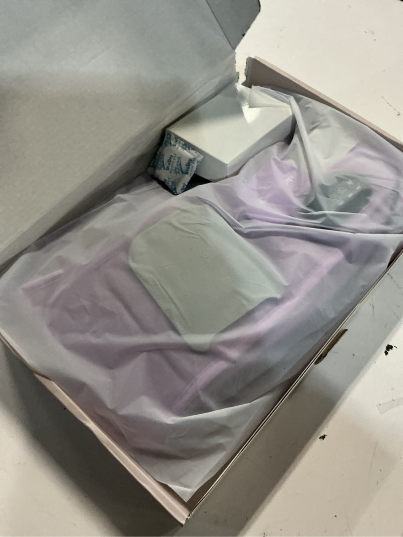 Condition photo showing New/Like New for cordless heating pad for back pain relief,10000mah lower back massager with 5 heat 3 vibration,portable heating pad for cramps with detachable heating, birthday gifts for women men mom dad,purple