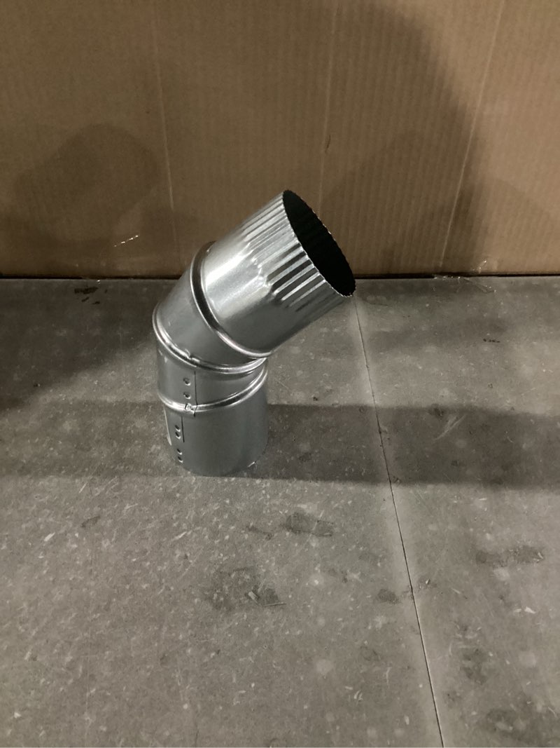  imperial 3-in 30 gauge galvanized steel round adjustable 90 degree duct elbow item #36399 | model #gvl0026-a