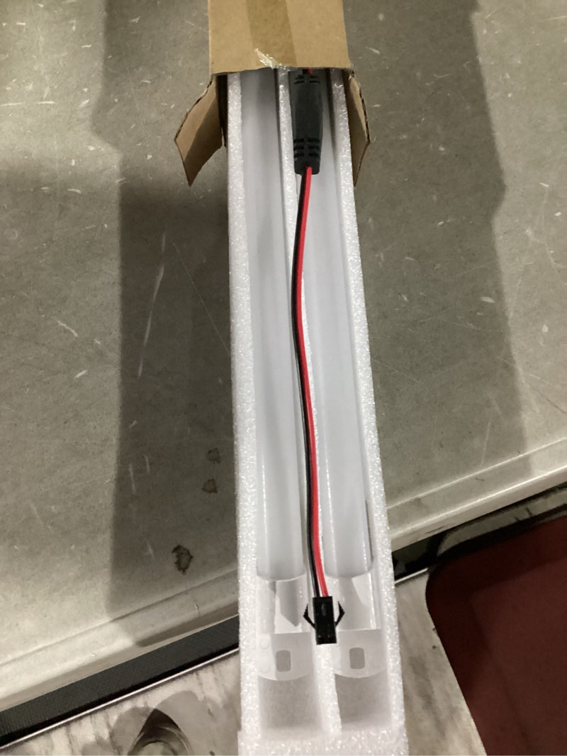 Condition photo showing Good Condition for 18W Magnetic 2FT LED Tube Retrofit Kit, 2x2 FT LED Troffer Retrofit Kit(1 Driver&2 Strips) 4000K Nature White,0-10V Dimmable, T8 T10 T12 Fluorescent Replacement, Quick Easy Install