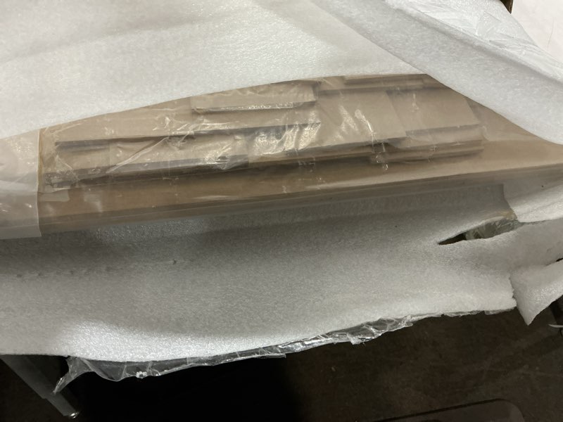 Condition photo showing Good Condition for Nuanchu 4 Set Arch MDF Wall Molding Kit 118 x 31.5 Inch Pre-Cut Arch Wainscoting Panel Board and Bat