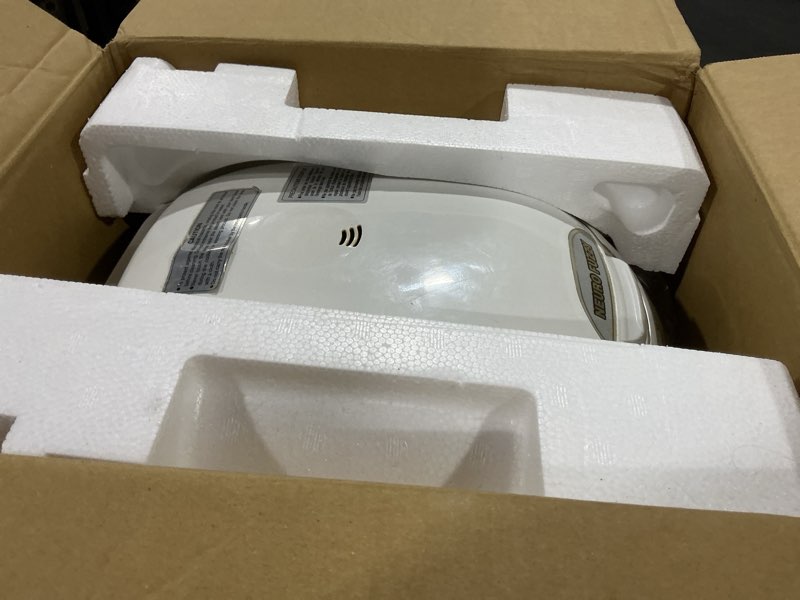 Condition photo showing As Is for Neuro Fuzzy 5.5 Cup Rice Cooker & Warmer: Zojirushi NS-ZCC10, 16 Settings, Automatic Shut-Off, Nonstick, White