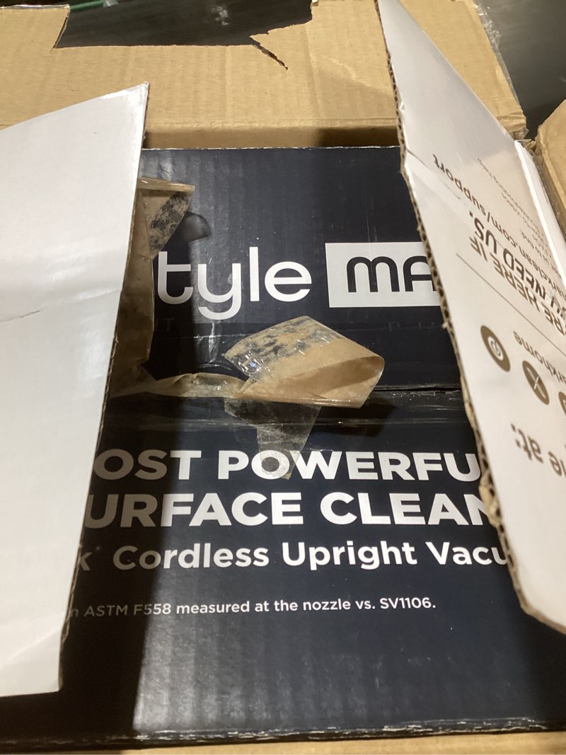 Condition photo showing New/Like New for Shark Freestyle Max Cordless Upright Vacuum, Multi-Surface Cleaning, Lightweight, Easy Maintenance, with Large Dust Cup and 2-Speed Brushroll, LED Headlights, Nordic Blue, SV2002