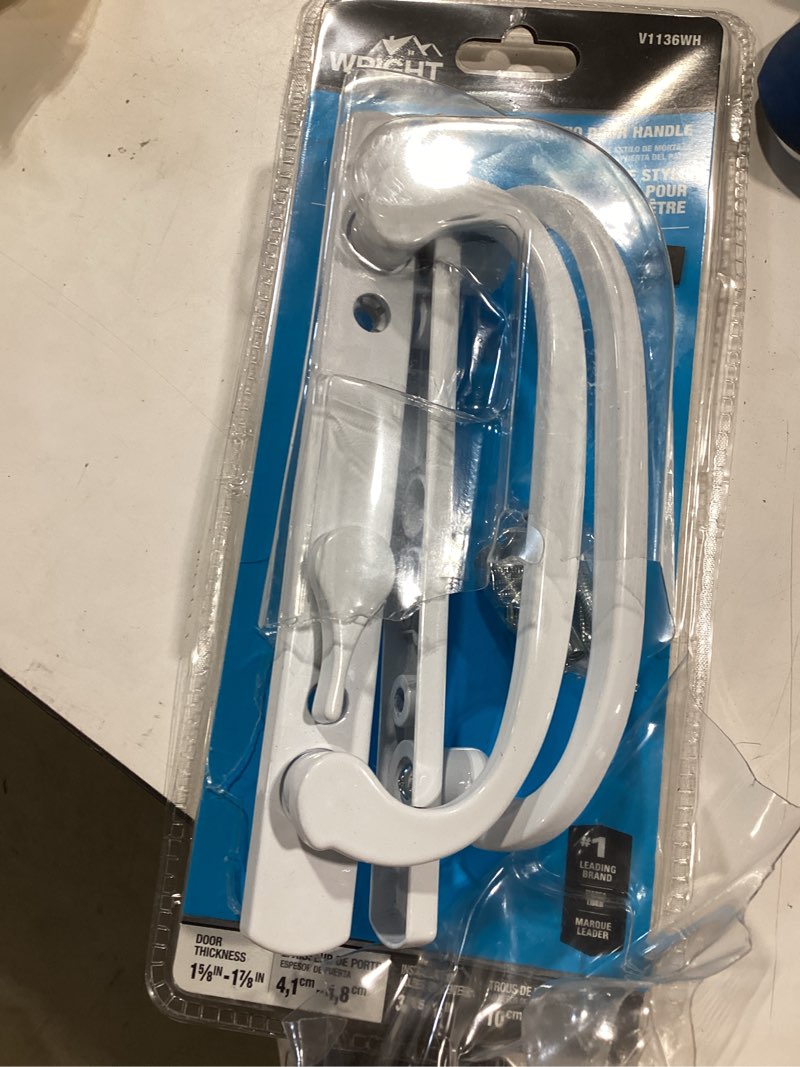 Condition photo showing Good Condition for wright products 3.94-in surface mounted sliding patio door handleset