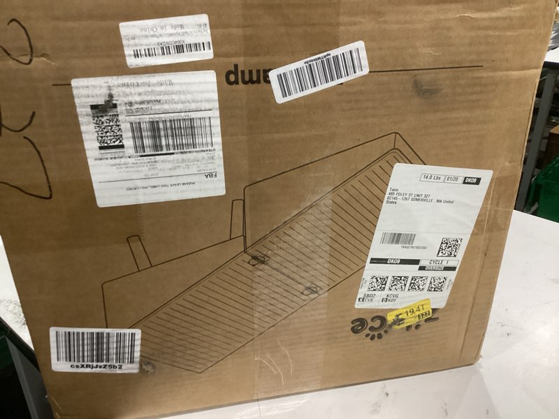 Condition photo showing Good Condition for Dog Stairs for Small Dogs and Cats, Dog Ramp for Couch and Bed, Foldable 2-in-1 Wooden Pet Steps for Puppy, Split Ottoman Design?Brown?