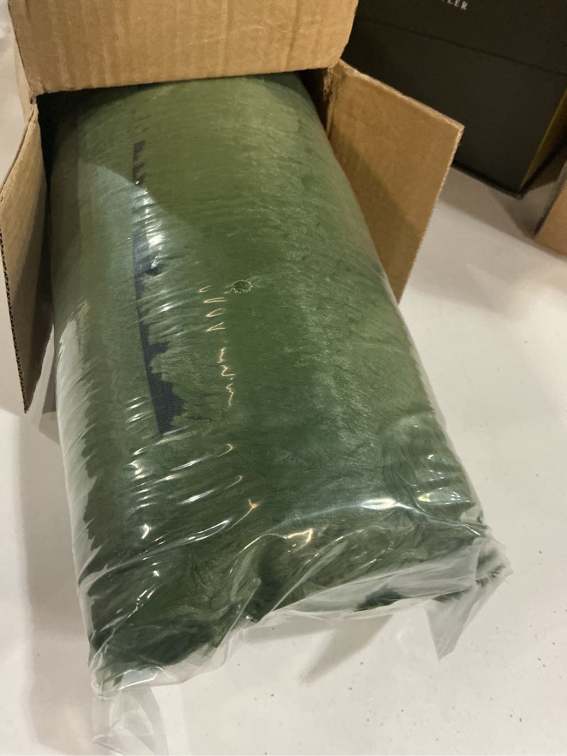 Condition photo showing New/Like New for bean bag cover (no filler), faux fur beanbag chairs covers only, stuffed animal storage bean bag, giant washable beanbag cover without filling, 5ft, dark green