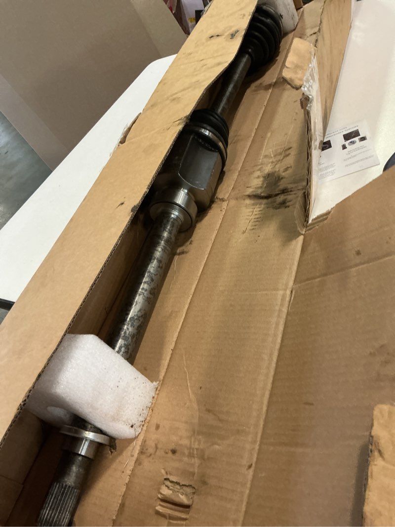 Condition photo showing As Is for ODM MI-8-8600 Front Right CV Axle Shaft Assembly for 2014-2017 Jeep Compass Patriot 4WD