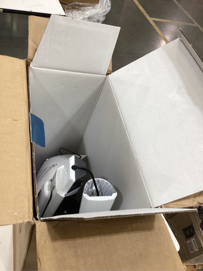 Condition photo showing As Is for electrolux ergorapido cordless 2-in-1 vacuum cleaner with high suction power and 180° easysteer mobility, 48-minute run time, 2 power modes, satin white standard