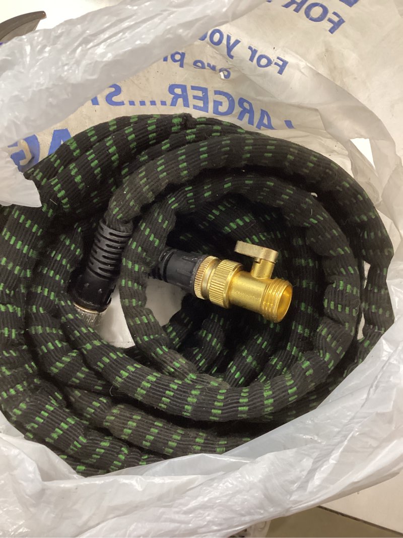 Condition photo showing Good Condition for flex-able hose xtreme 1-in x 50-ft kink free woven green hose