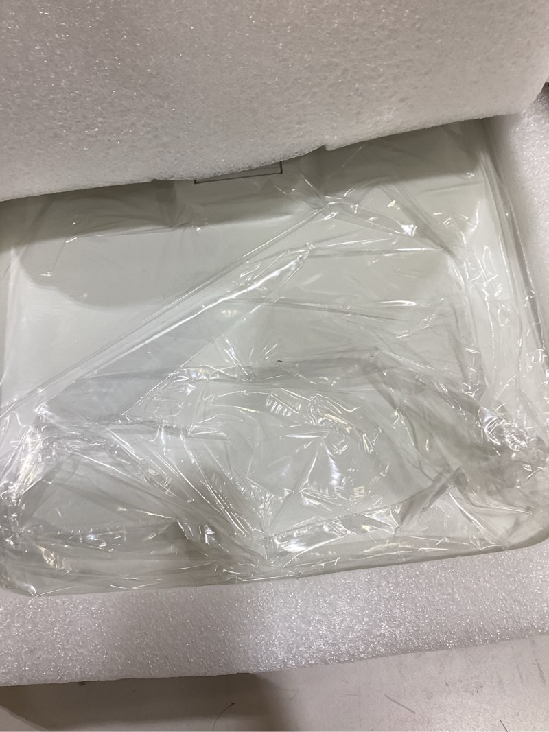 Condition photo showing As Is for Hollywood Lighted Makeup Mirror: 12"x10" Vanity Mirror with Lights, 3 Color Modes Lighting Mirror with Magnification 10X, Lighted Vanity Mirror Tabletop - Plug in, White 12"L x 10"W