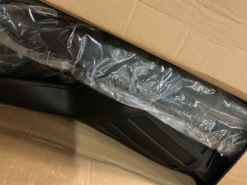 Condition photo showing As Is for hafidi® floor mats & cargo liner fit for 2022-2025 jeep wagoneer 8 seats?not for grand wagoneer l? all weather protection tpe anti-slip automotive full set floor liners custom accessories - black 30) for wagoneer 8 seats 2022-2025 full set