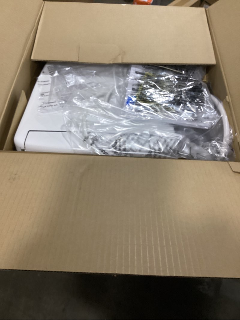 Condition photo showing As Is for TOTO® WASHLET® S2 Electronic Bidet Toilet Seat with Instantaneous Water Heating, PREMIST and EWATER+ Wand Cleaning, Elongated, Cotton White - SW3346#01 Cotton White Elongated Contemporary Lid