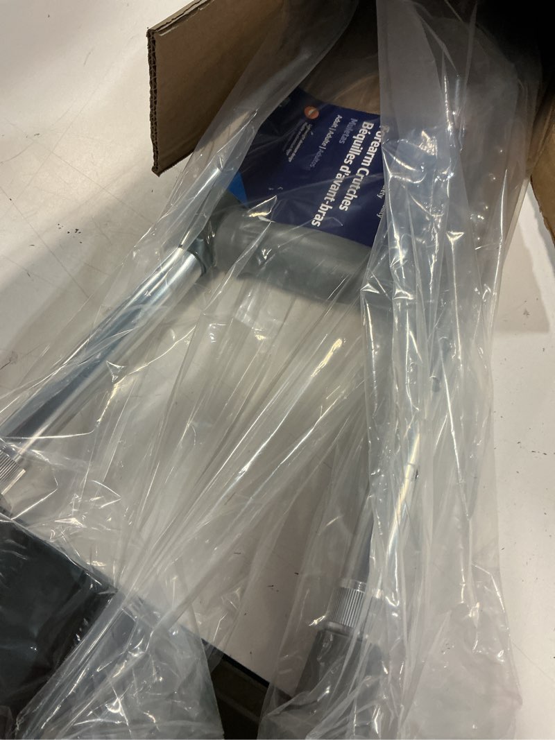 Condition photo showing Good Condition for medline lightweight two button folding walker with 5" wheels, aluminum frame supports up to 300 lbs metallic 1 count (pack of 1)