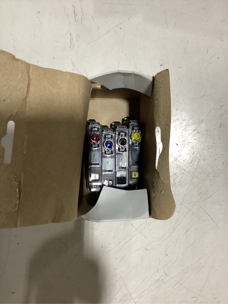 Condition photo showing As Is for epson 220xl black, 220 c/m/y combo 4pk ink cartridges - black, cyan, magenta, yellow (t220xl-bcs)