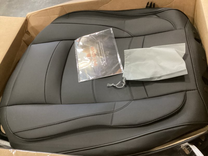 Condition photo showing Good Condition for ns yolo leather car seat covers full set,universal fit for most cars,suvs and sedans,waterproof luxury leatherette cushions, 5 seats protectors (beige, front pair-2 seats(driver and passenger)) beige front pair-2 seats(driver and passenger)