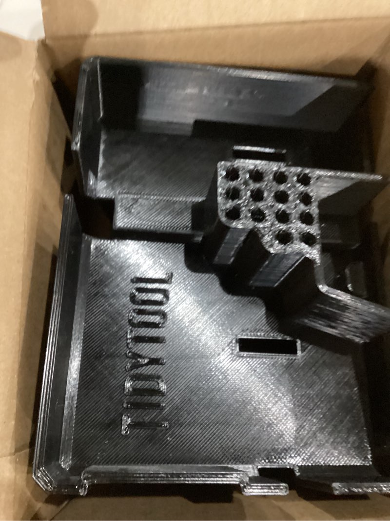Condition photo showing New/Like New for Tidy Tool Insert for Milwaukee M12 Installation Drill 2505-20 – Fits Packout 2-Drawer, 3-Drawer & Multi-Depth 3-Drawer Systems – Reversible Organizer Liner Only