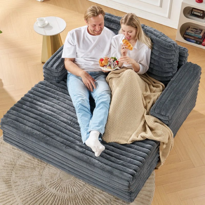Dupaca 53" Chaise Lounge Sofa Bed