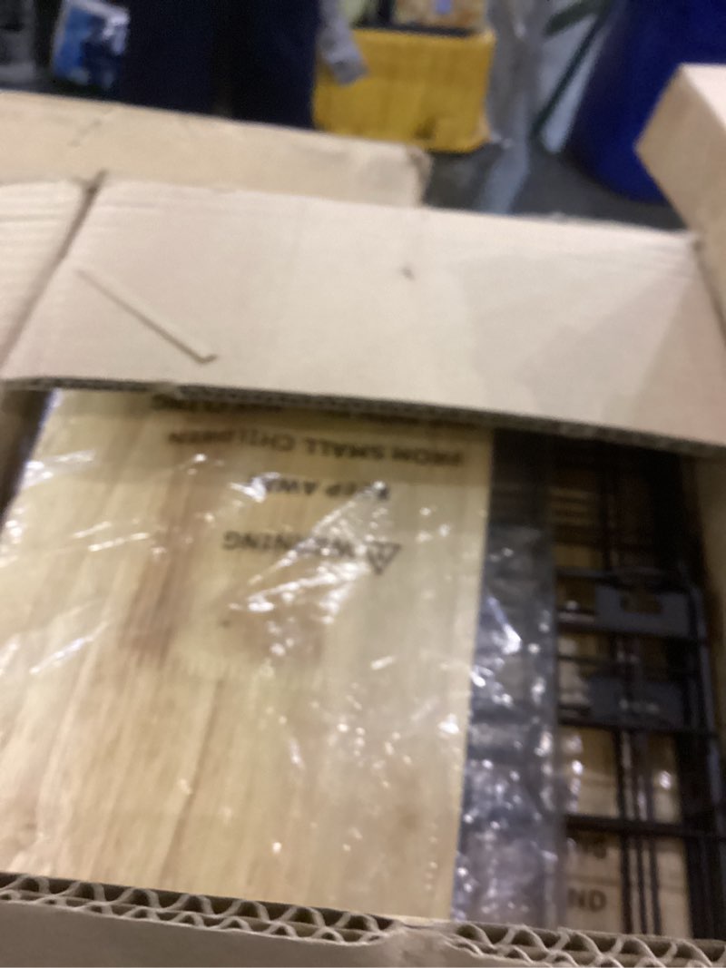 Condition photo showing New/Like New for 2 Set Stackable Wire Basket with Openable Top, Kitchen Counter, Pantry Organizer and Storage Produce Onion Potato Fruits Vegs Bread Food Snack Spice Organizing Bin for Cabinet Shelf Countertop Floor