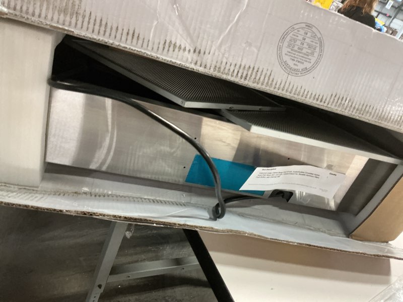 Condition photo showing Good Condition for ( similar)Broan-NuTone BCSQ130SS Three-Speed Glacier Under-Cabinet Range Hood with LED Lights ADA Capable, 1.5 Sones, 375 Max Blower CFM, 30-Inch, Stainless Steel Stainless Steel 30-Inch Hood