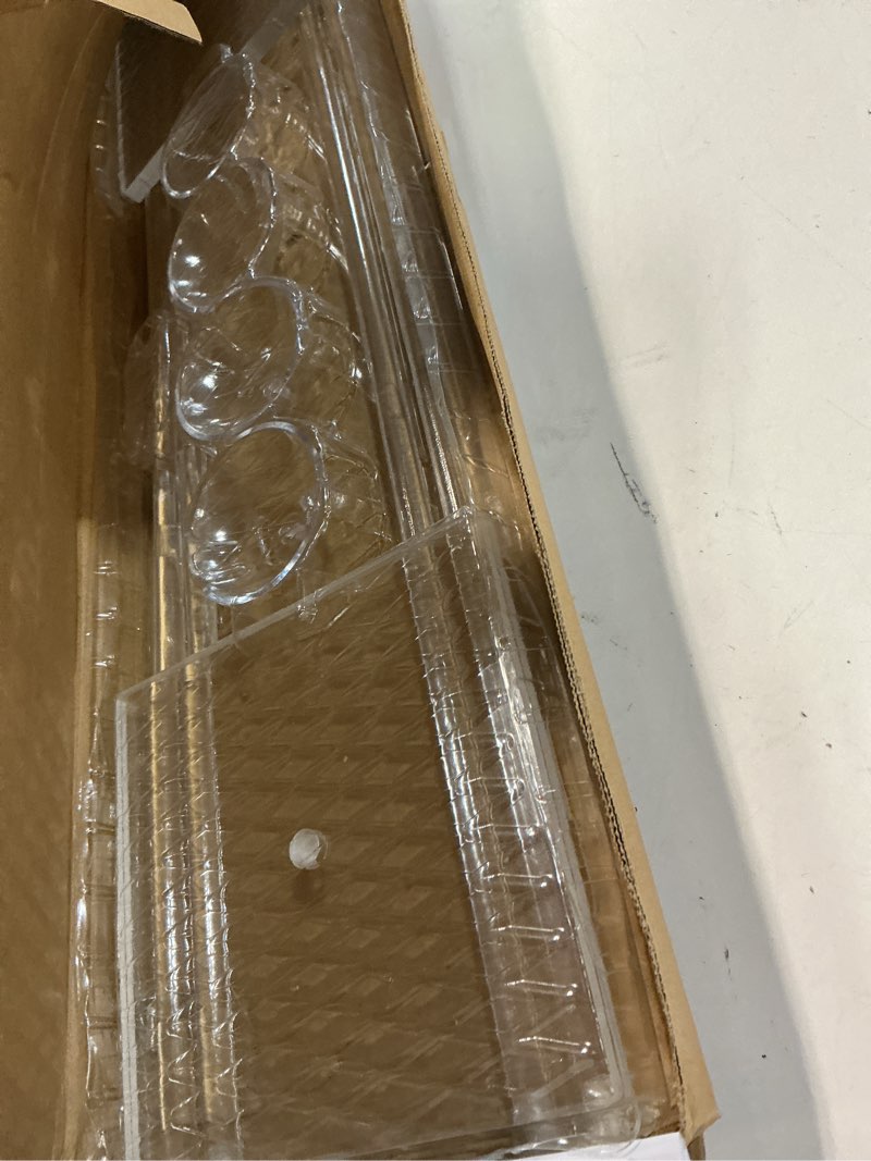 Condition photo showing New/Like New for yallove clear acrylic tabletop balloon stand kit, 23.6 inch 4 pack balloon stick holder with base for centerpiece party decoration (balloons not included) 23.6'' 4 pack