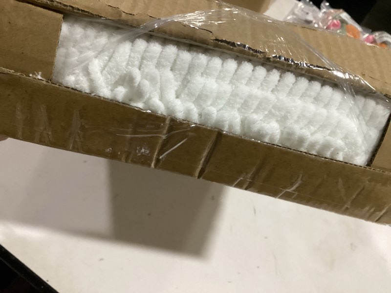 Condition photo showing Good Condition for Hearth & Harbor Bathroom Rugs, Chenille Bath Mat - Machine Washable Bath Mats for Bathroom Non-Slip Backing Rubber, Quick Dry Bathroom Mat, 17 x 24 + 20 x 32 - Ombre Beige Ombre Beige 17 x 24 + 20 x 32